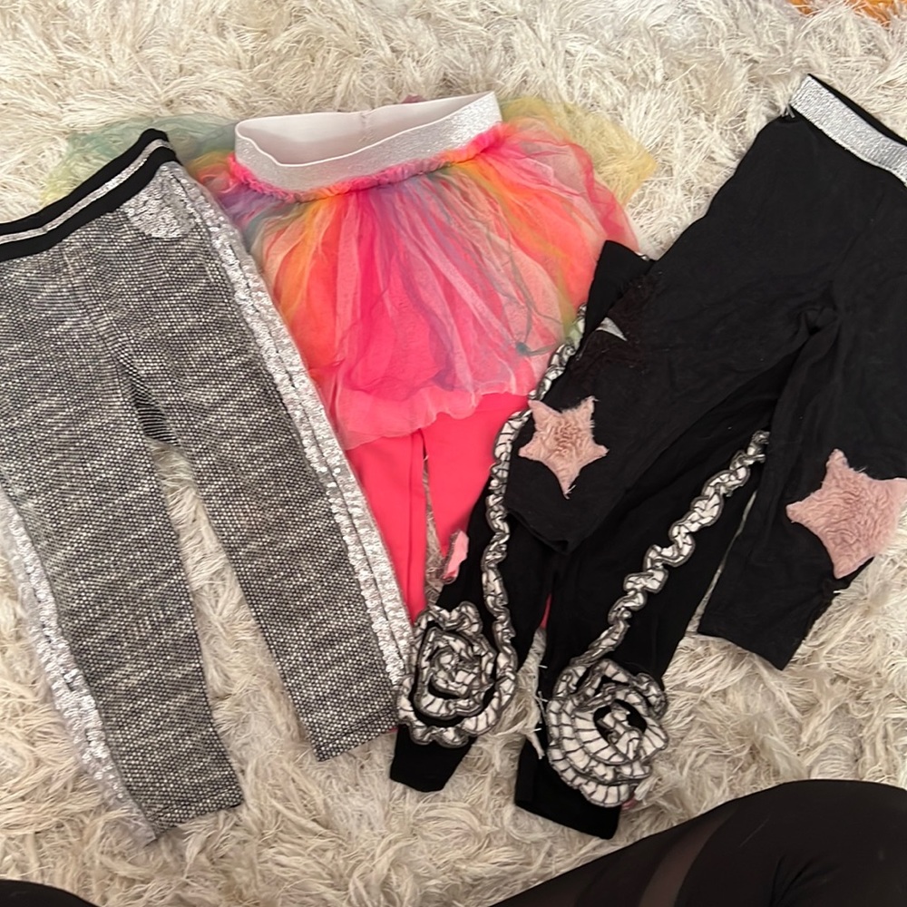 Lot of 4 Baby Sara Pants size 2T